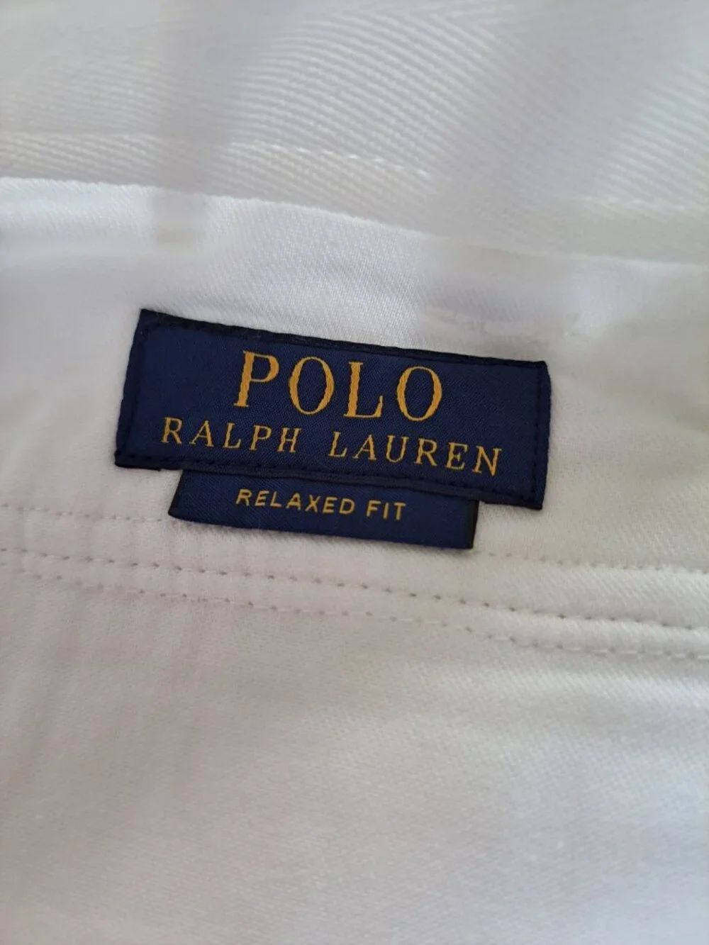 Polo Ralph Lauren Size 40 White Relaxed Fit Cargo Shorts  Cotton Pony Logo Beach - Picture 7 of 15